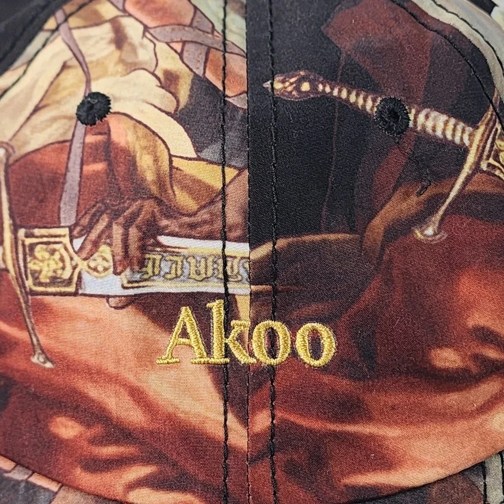 Akoo AOP All Over Print Adjustable StrapBack Casual Hat‎ Mens O/S Multicolor Cap